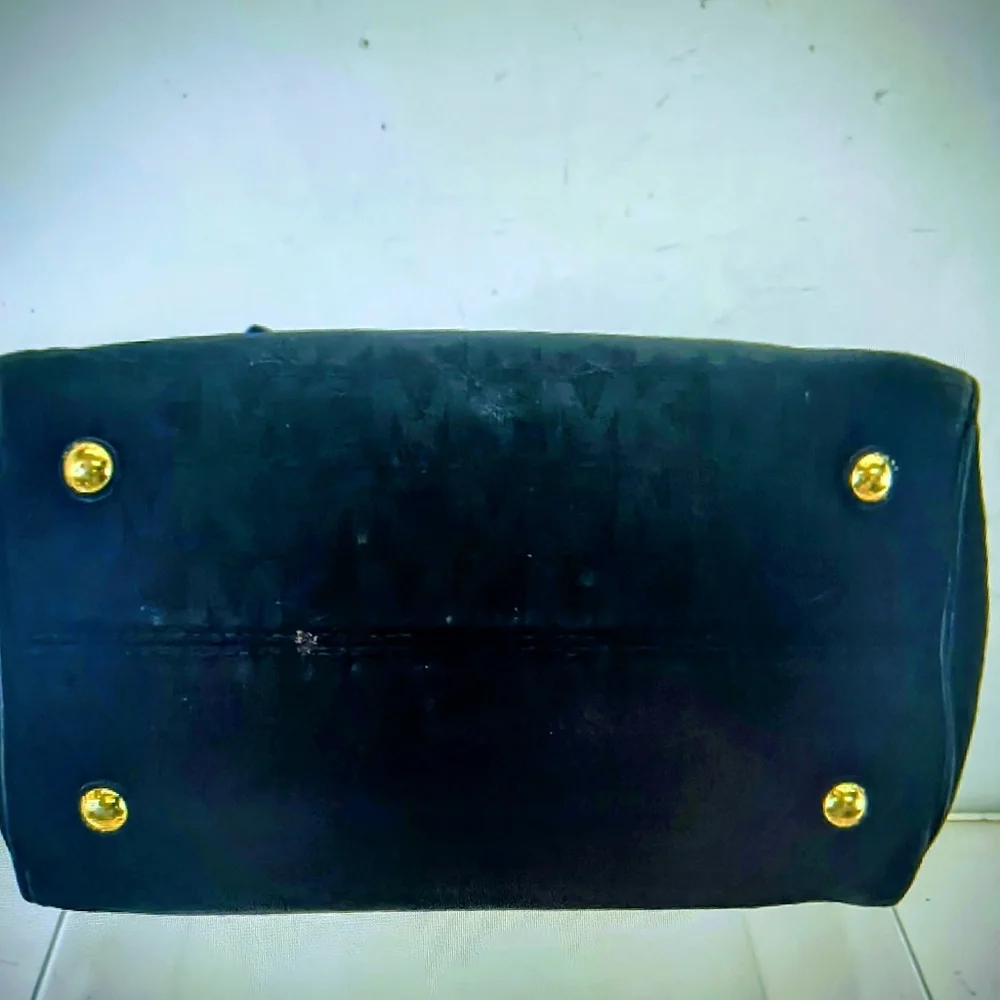 Michael Kors Blk Logo Jacquard  Handbag